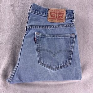 Levi's‎ 560 Jeans Mens Size 32x28 Blue Vintage Loose Fit Tapered Leg Denim